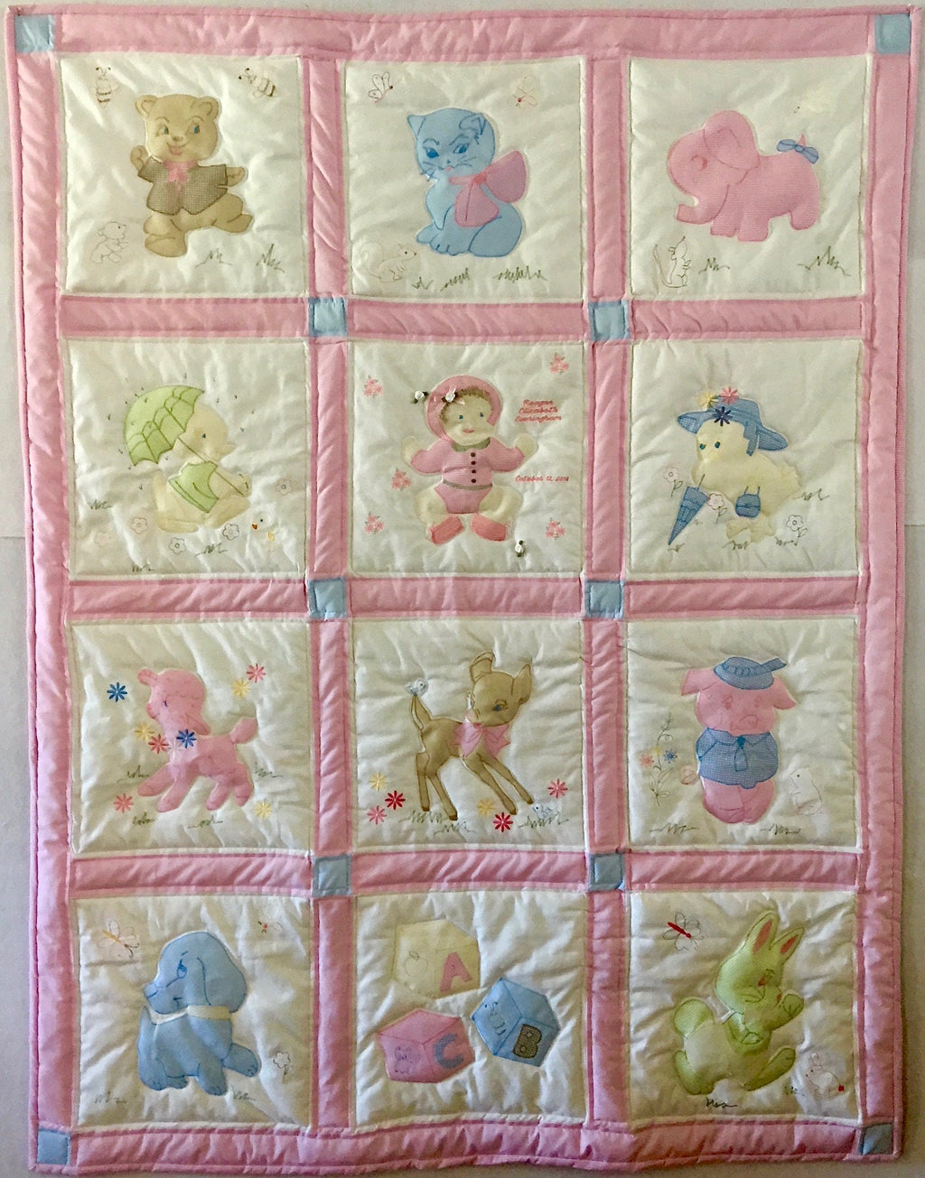 Vintage Baby Quilt Pattern