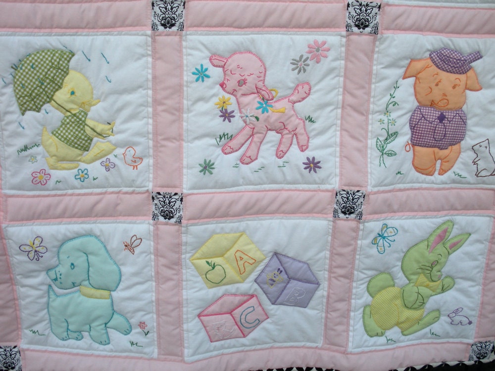 Vintage Baby Quilt Pattern