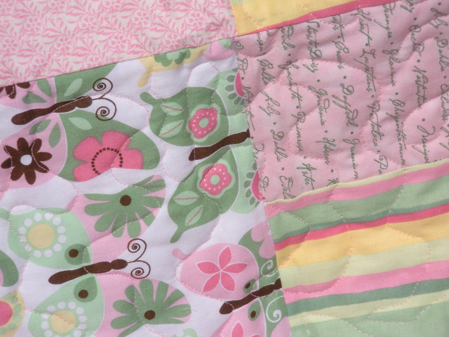 Graceful Butterflies Baby Quilt