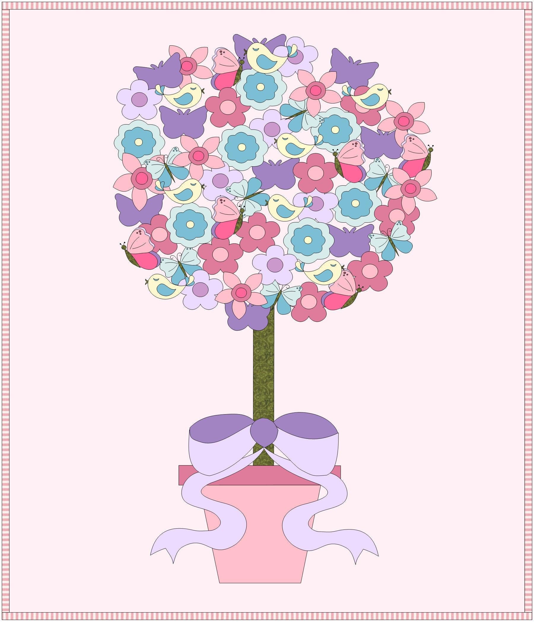 Butterfly Bouquet Quilt Pattern