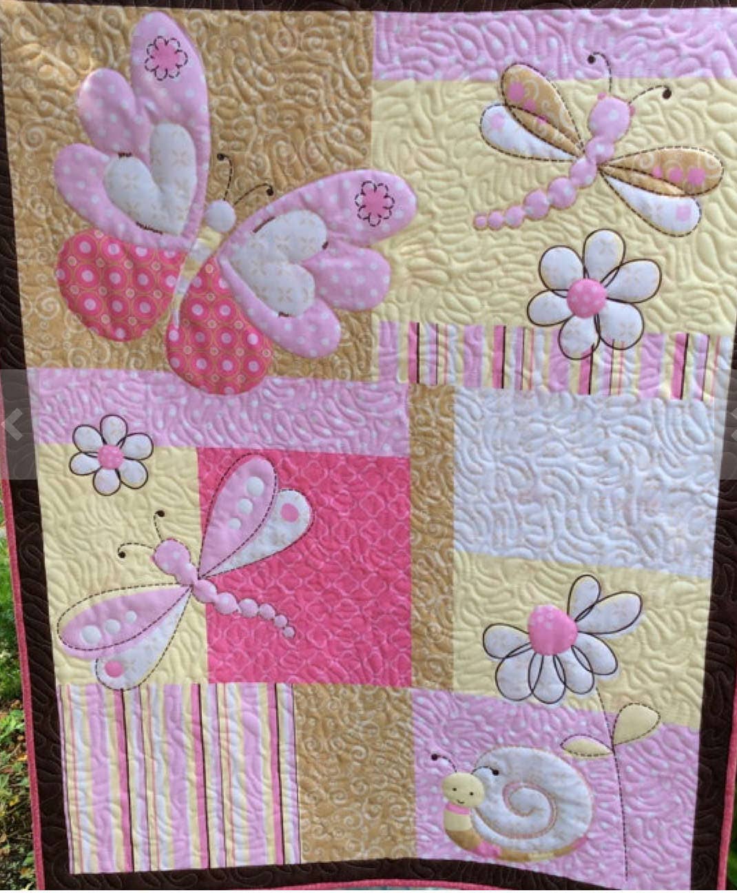 Butterflies & Dragonflies Quilt Pattern