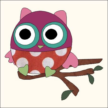 Owl Tree Quilt Pattern - digital download