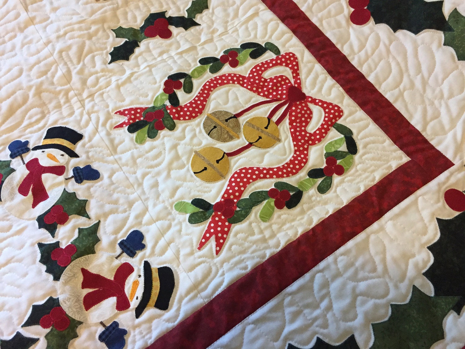 Christmas Santa Album Quilt