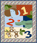 Jungle Numbers Quilt Pattern