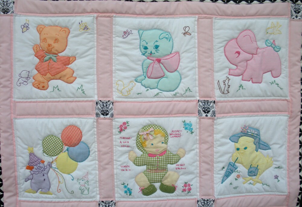 Vintage Baby Quilt Pattern