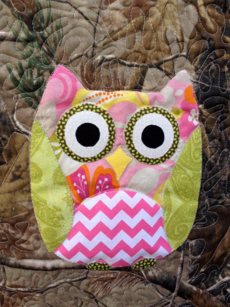 Baby Owl Camo Quilt Pattern