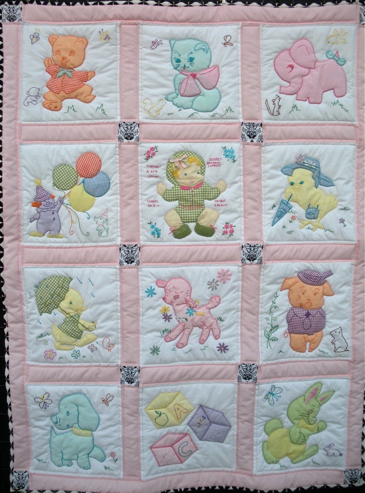 Vintage Baby Quilt Pattern